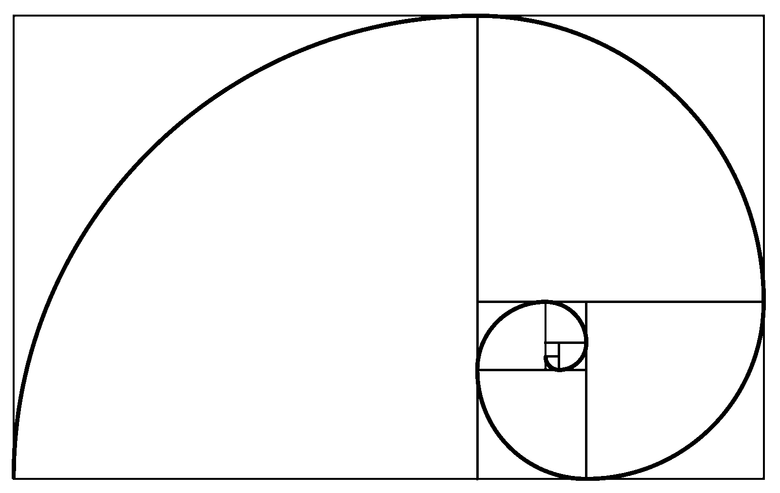 Lección sobre los números de Fibonacci, la sección de oro, la